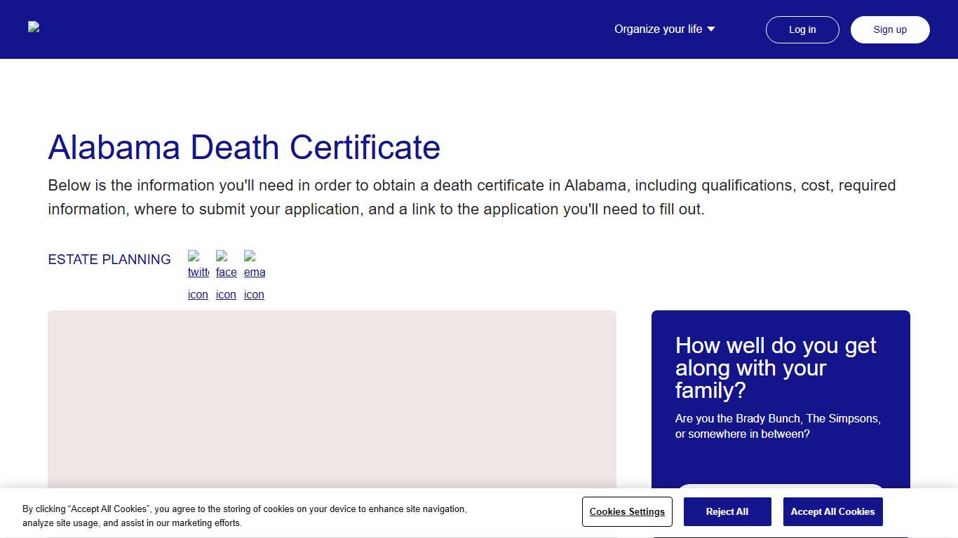 Alabama Death Certificate Everplans